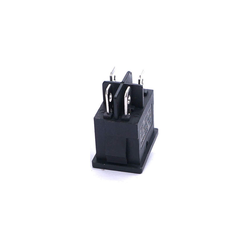 Order 6A 250V SPDT ON-OFF Rocker Switch with Green Light
