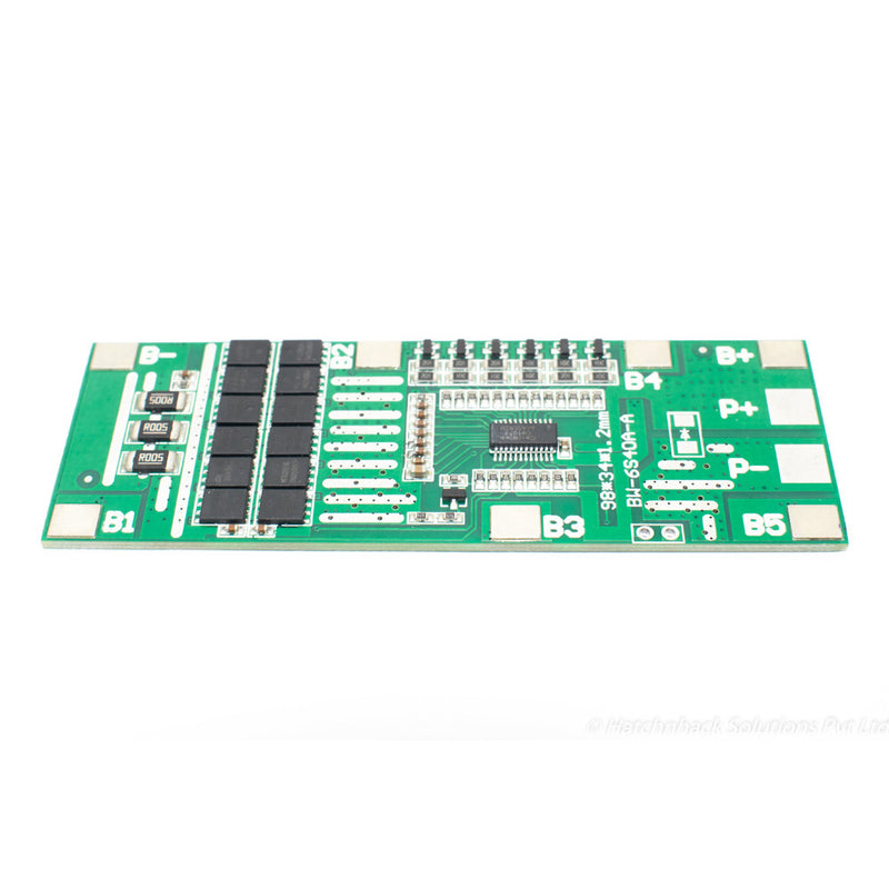 Buy 6S 40A 18650 Lithium Battery Protection Board (BMS) from HNHCart.com. Also browse more components from BMS category from HNHCart