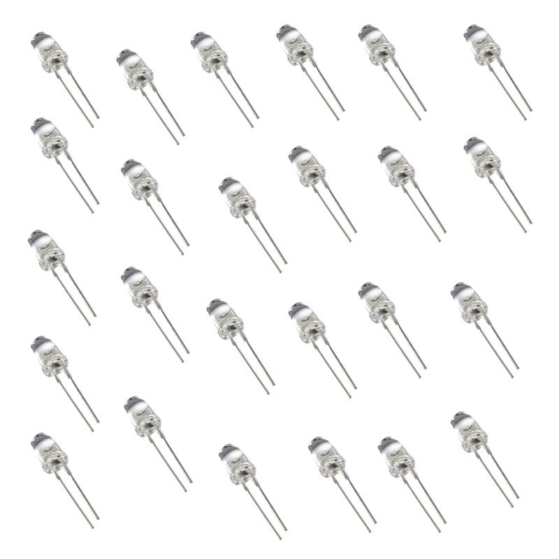 5mm Clear Red/Green Blinking LED(1800-2500mcd)