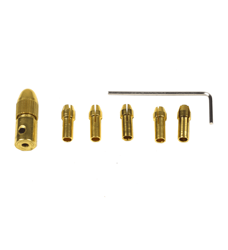 0.5-3mm Small Electric Drill Chuck Set for RS-555 Motor