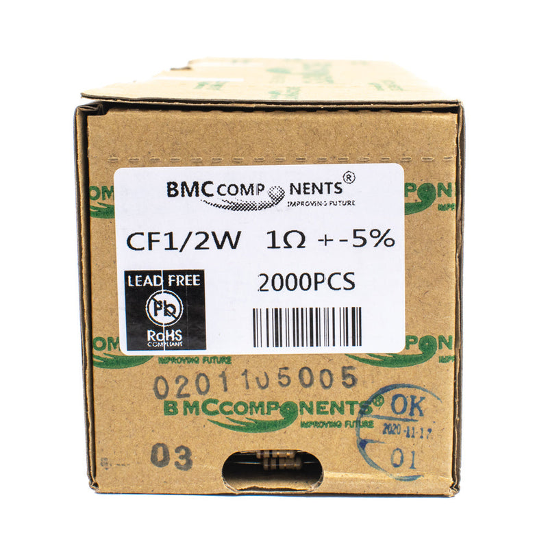 12M ohm 5% 1/2 Watt Resistor (Box of 2000) - CFR