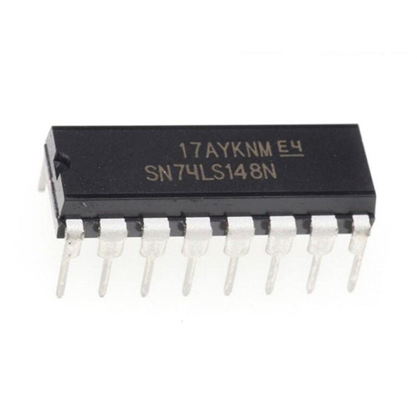Buy 74LS148 3-Bit Priority Encoder IC (74148 IC) DIP-16 Package from HNHCart.com. Also browse more components from Digital Logic ICs category from HNHCart