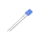 257 Rectangle Diffused Blue LED (2.8 to 3.4V)