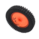 Robotic Red/Black Wheel 73mm Diameter x 13.5mm Width