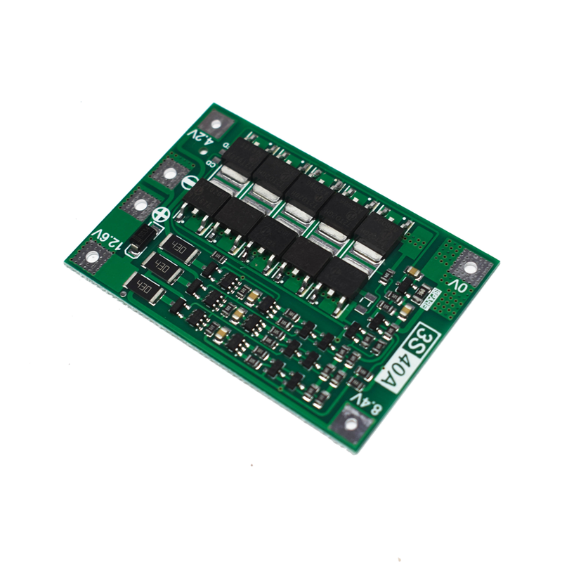 3S 40A 18650 Lithium Ion BMS for 11.1V Battery