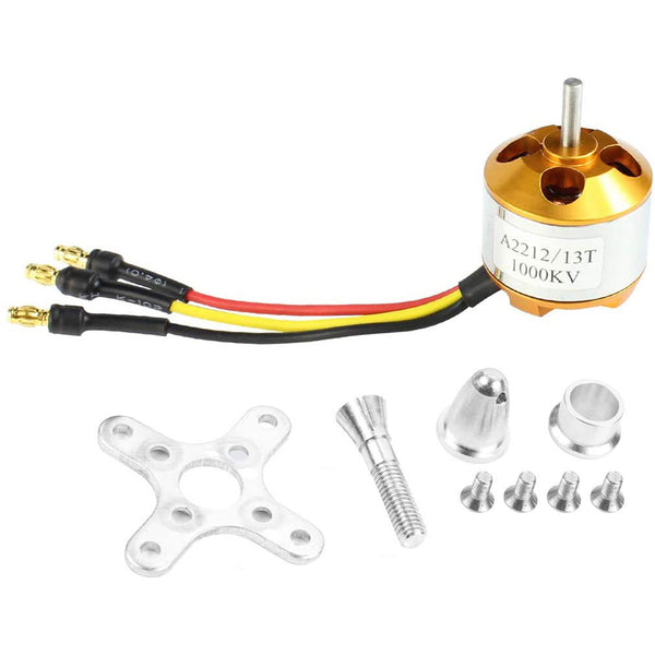 Buy A2212 - 1000KV BLDC Brushless Motor from HNHCart.com. Also browse more components from BLDC Motor category from HNHCart