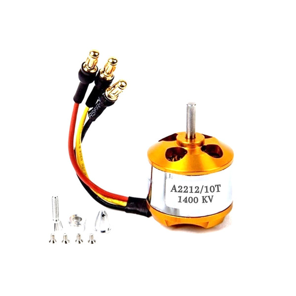 Buy A2212/10T - 1400KV BLDC Brushless Motor from HNHCart.com. Also browse more components from BLDC Motor category from HNHCart