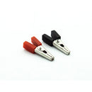 Buy Alligator Clip Red and Black Pair Onlie