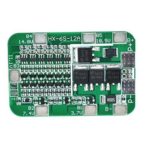 6S 12A Lithium-ion Battery 18650 BMS Protection Board