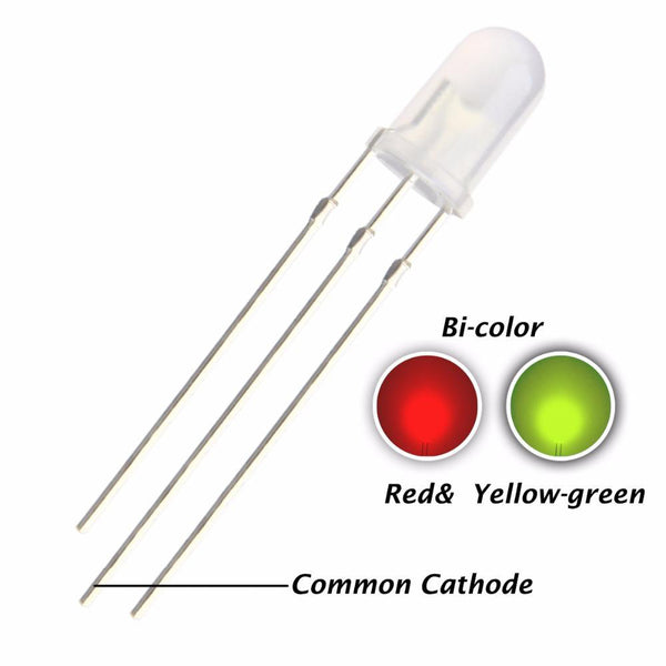 Buy 3pcs 5mm Rgb Led Common Cathode 4 Pin Online - Hnhcart