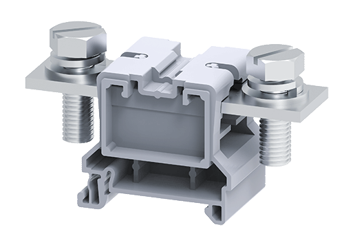 Connectwell CBB95LS 95 sq mm Feed through Slotted Bolt Type Terminal Block