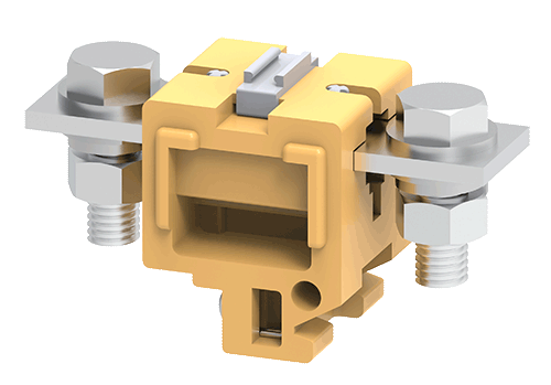 Connectwell CTS95L 95 mmÂ² Feed Thru Bolt/Nut Melamine Terminal Block