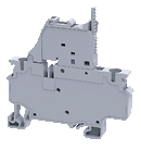 Connectwell CXF4 4 sq.mm Spring Clamp Fuse Terminal Block