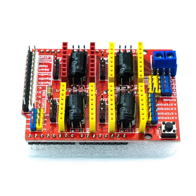 Buy CNC shield V3 for Engraving Machine 3D Printer A4988 DRV8825 driver expansion board from HNHCart.com. Also browse more components from 3D Printer parts category from HNHCart