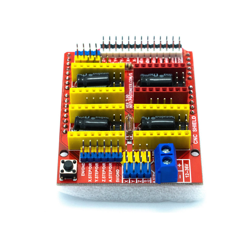 Buy CNC shield V3 for Engraving Machine 3D Printer A4988 DRV8825 driver expansion board from HNHCart.com. Also browse more components from 3D Printer parts category from HNHCart