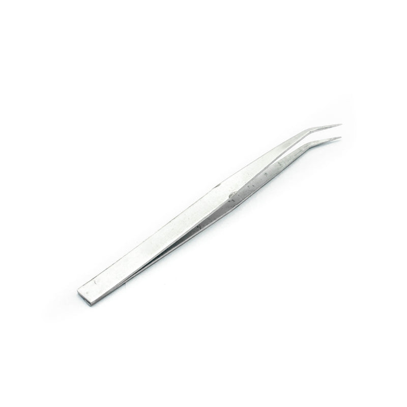Buy Curved  Tip Precision Tweezer (Silver) from HNHCart.com. Also browse more components from Tweezers category from HNHCart
