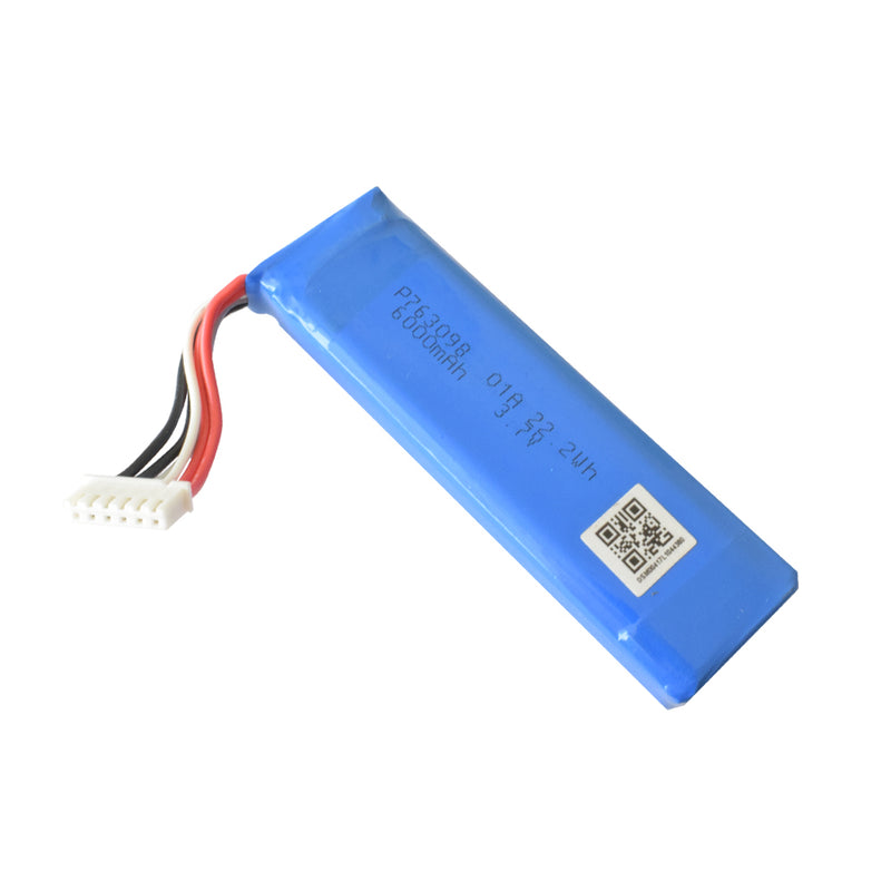 KP 3.7V 6000mAh 22.2Wh Lithium Polymer Rechargeable Battery