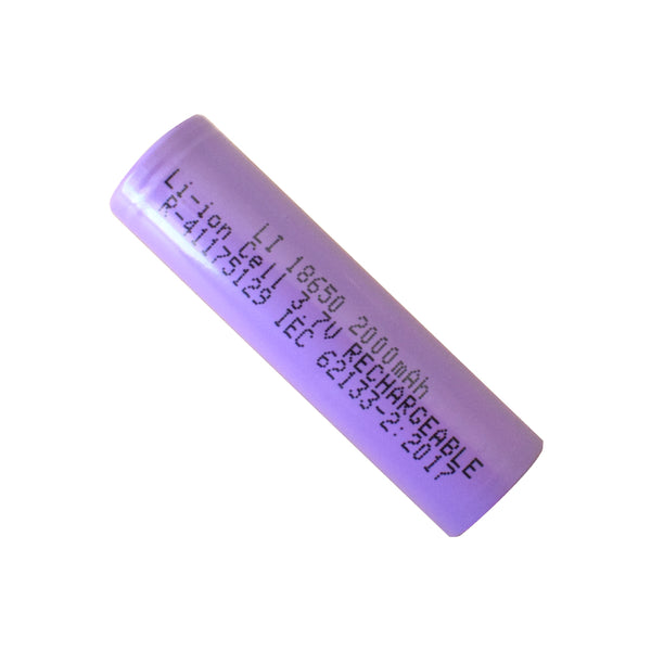 3.7V 2000mAh Lithium Ion Rechargeable Battery