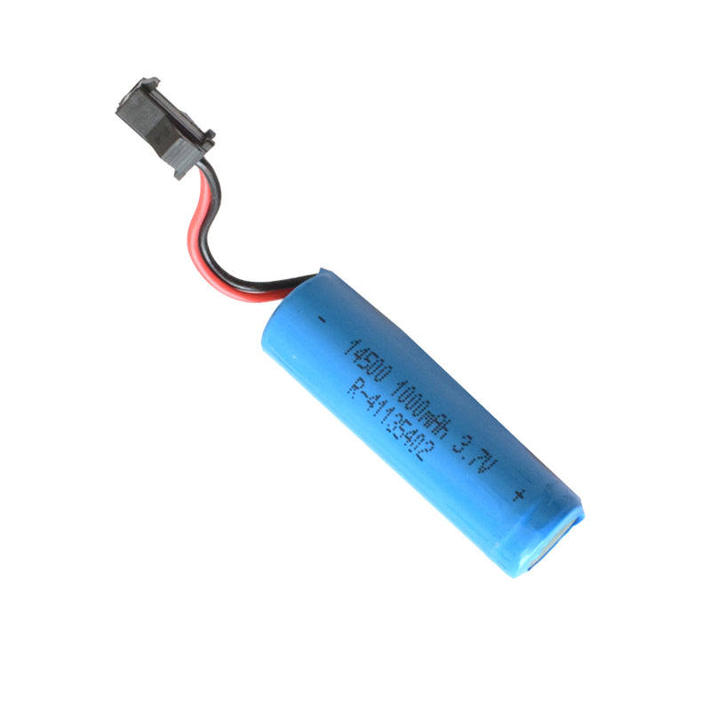 14500 3.7v 1000mAh li-ion rechargeable battery cell