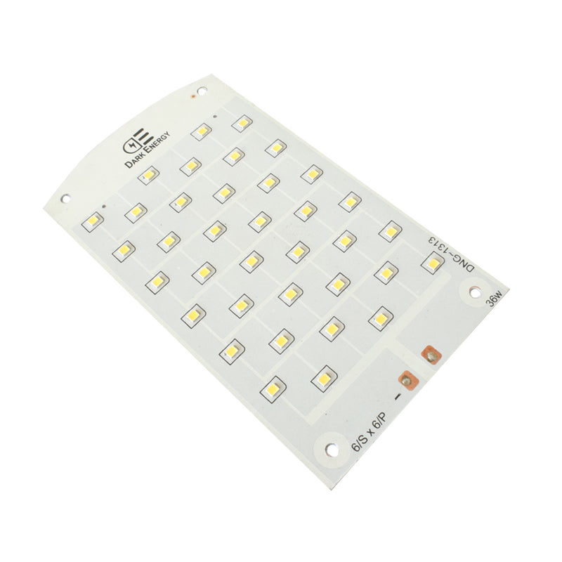 36W White 84mmx147mm Metal Core LED PCB For Street/Flood Lighting