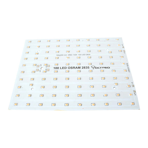 100W Warm White 150mm x 200mm Metal Core LED PCB For Street Light/Flood