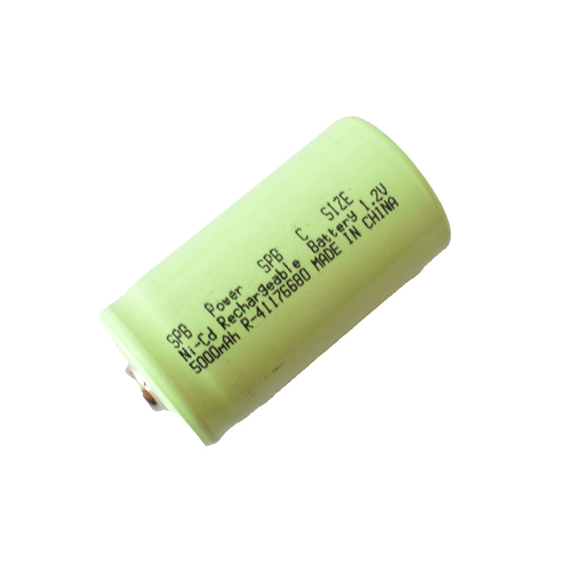 C Size 1.2V 5000mAh Nickel-Cadmium Rechargeable Battery