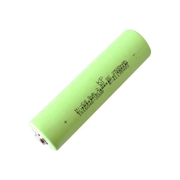 KP 2.4V 2500mAh Nickel Cadmium Rechargeable Battery