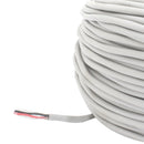 2 Core 7/.153mm(608) Grey Shielded Cable (90 Meter)