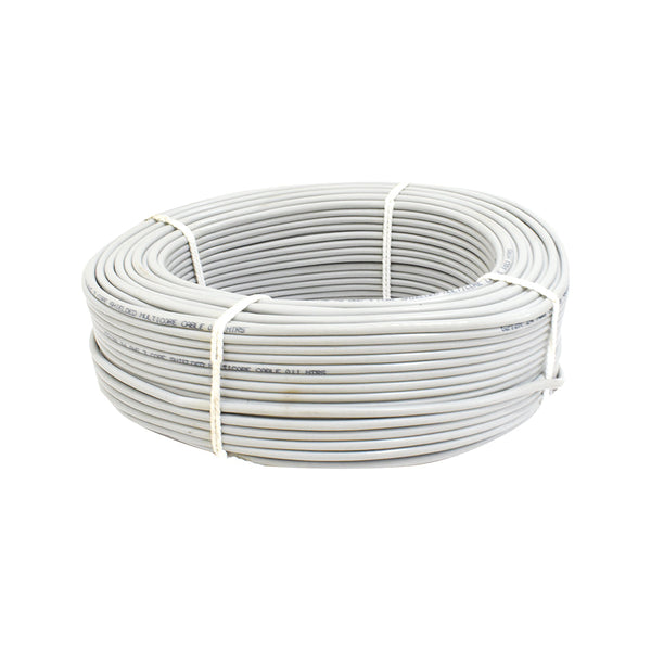 3 Core 14/.132mm(619) Grey Shielded Cable (10 Meter)