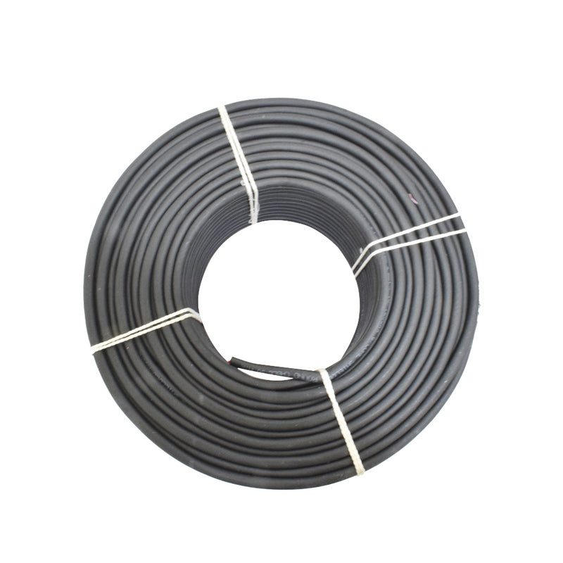 6 Core 16/.200mm Black Shielded Round Cable (90 Meter)