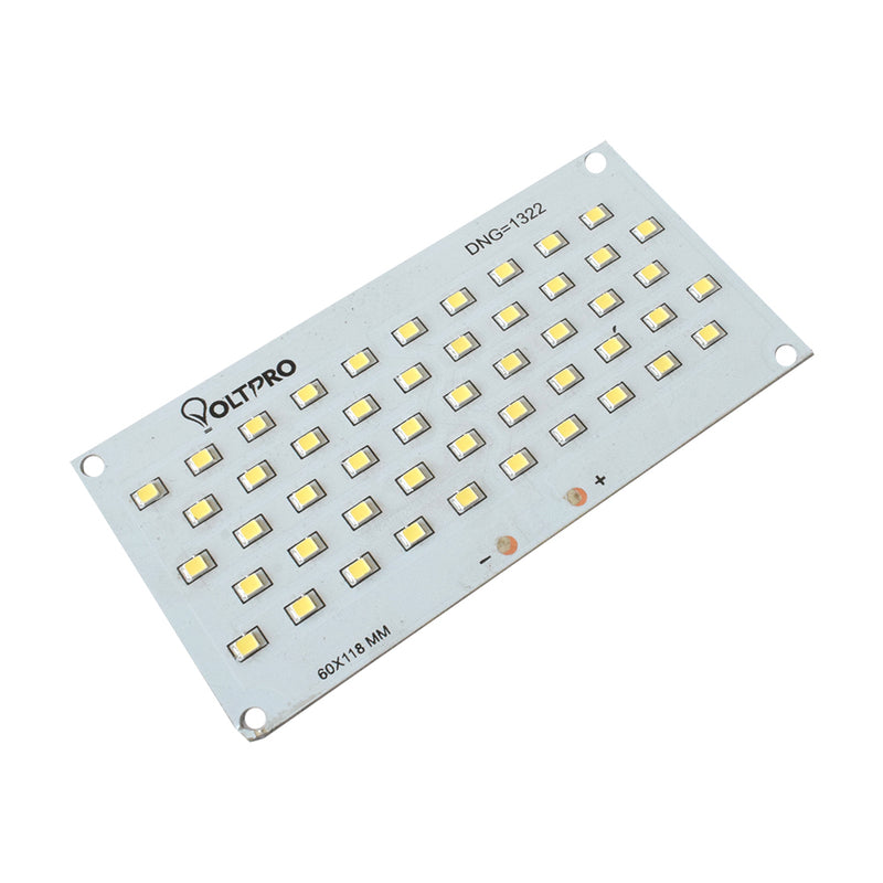 50W White 118mmx60mm Metal Core LED PCB