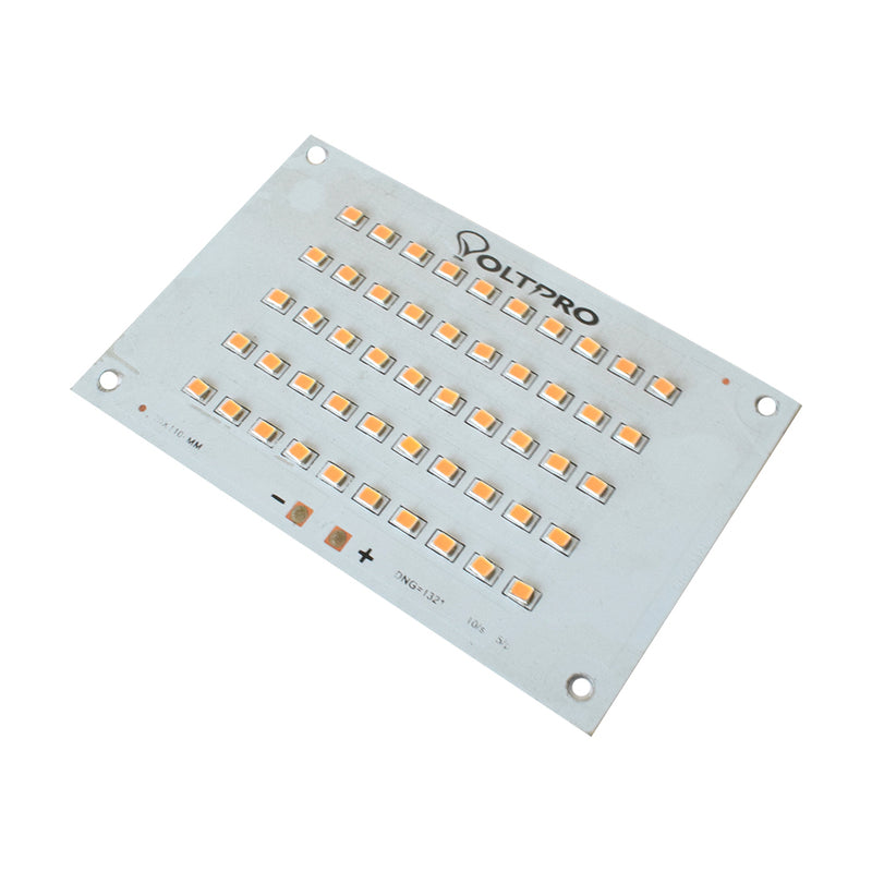 50W Warm White 110mm x 70mm Metal Core LED PCB For Flood/Street Lighting