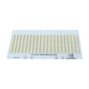 100W White 72mm x 156mm Metal Core LED PCB