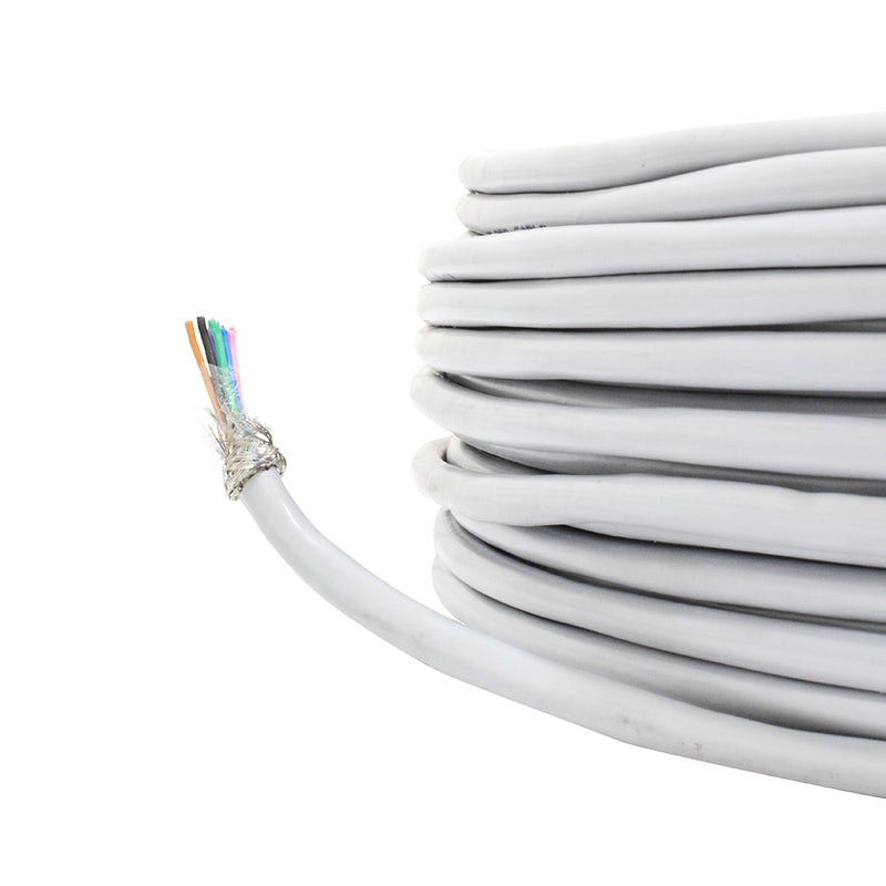 10 Core 14/.143mm(618) Shielded Cable (90 Meter)