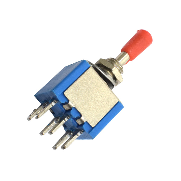 3A 250V DPDT 6 Pin Toggle Switch