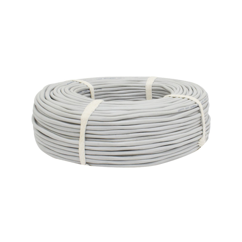 2 Core 14/0.132 x 2 Grey Shielded Cable (10 Meter)