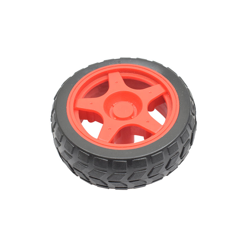 65mm RED Wheel For BO Motors