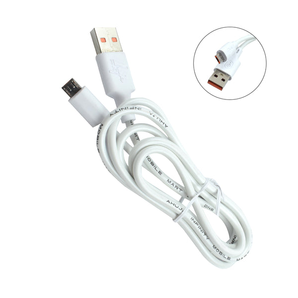 USB Type-A Male to Micro USB Type-B Power Cable 1.25 Meter