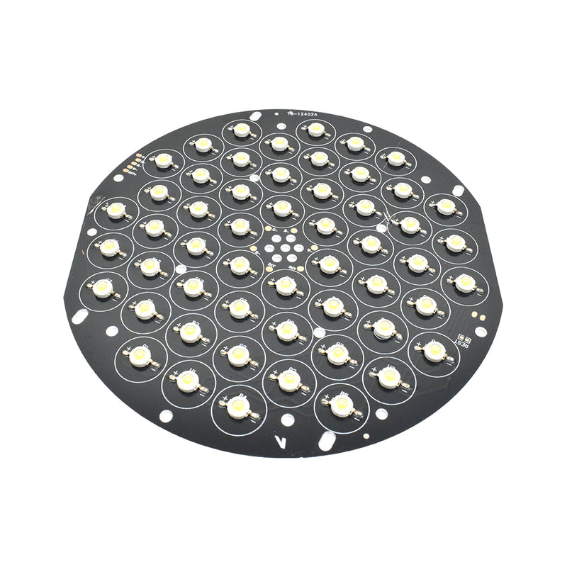 24V 54 LED 3W/3V Warm White 200mm Metal Core LED PCB