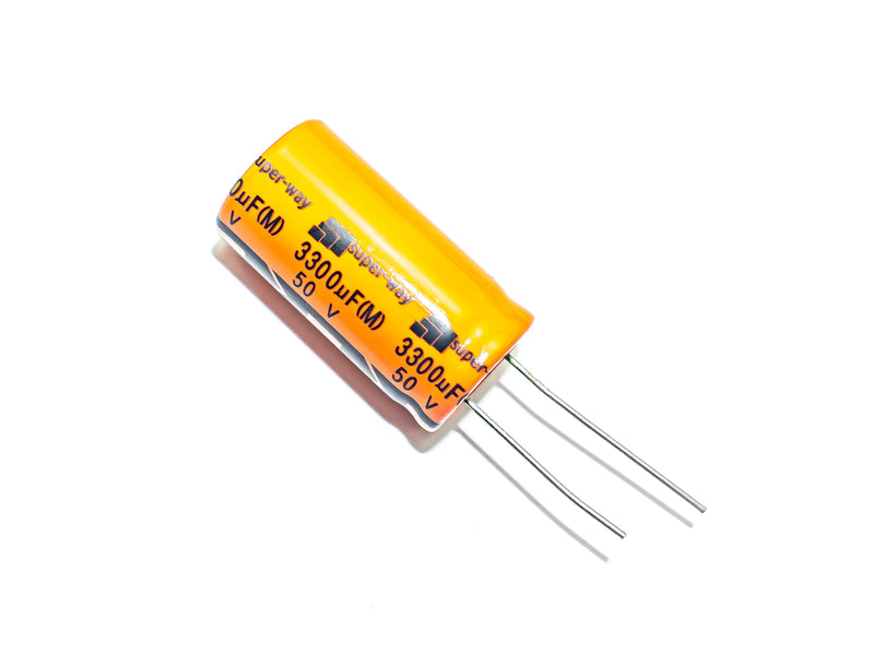 3300µF 50V Electrolytic Capacitor
