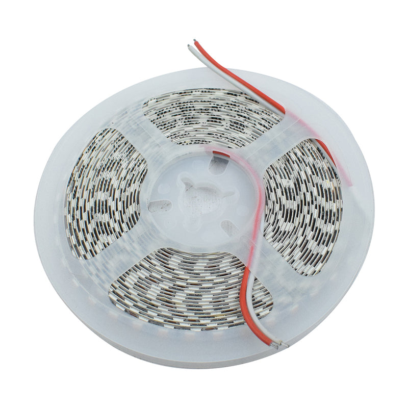 HiLight 12V 12W/m Warm White 4mm 5 Meter LED Strip in 2835 Package