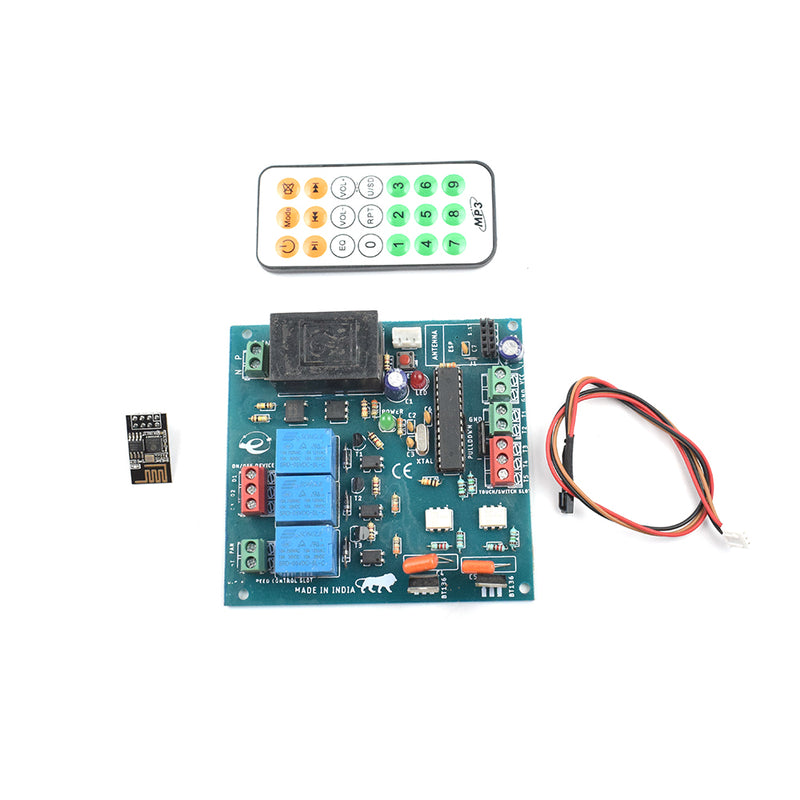 Smart Home Automation Kit with IR Remote and APP Control