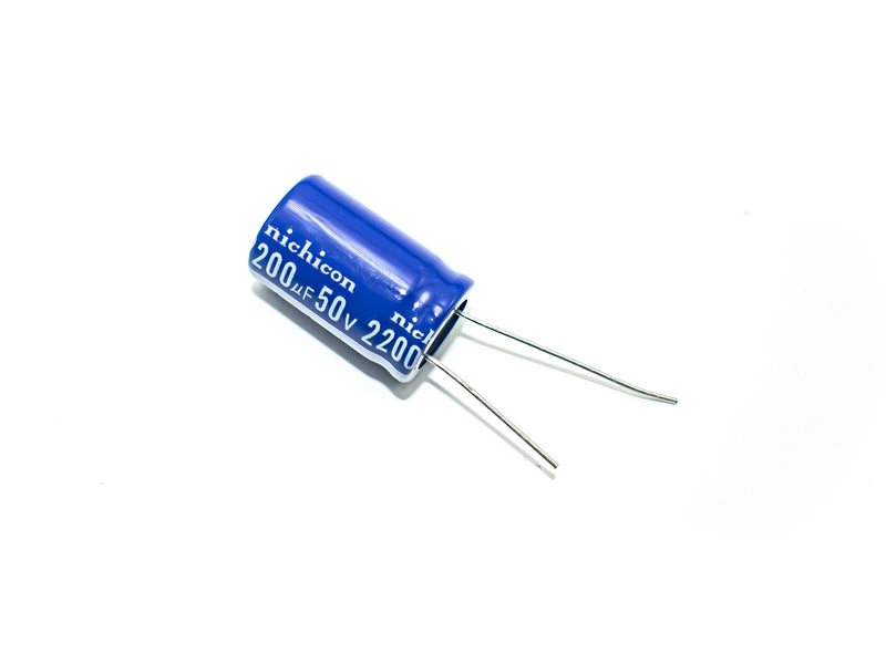2200µF 50V Electrolytic Capacitor