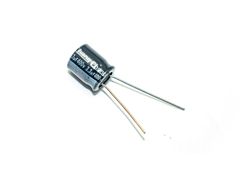 3.3µF 400V Electrolytic Capacitor