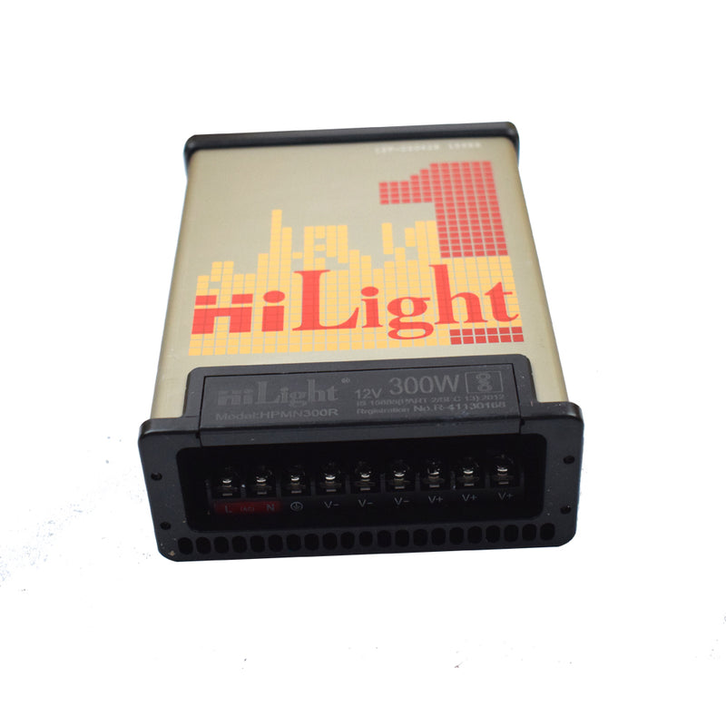 Hilight 12V 300W Rain Proof Power Supply for LED Drives