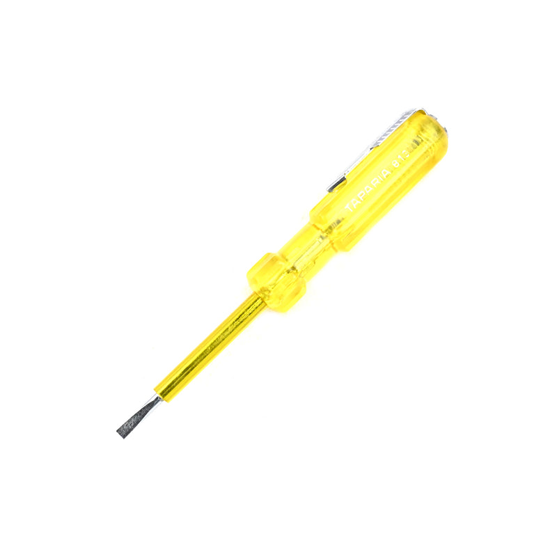Taparia 813 130mm Line Tester Yellow Screw Driver