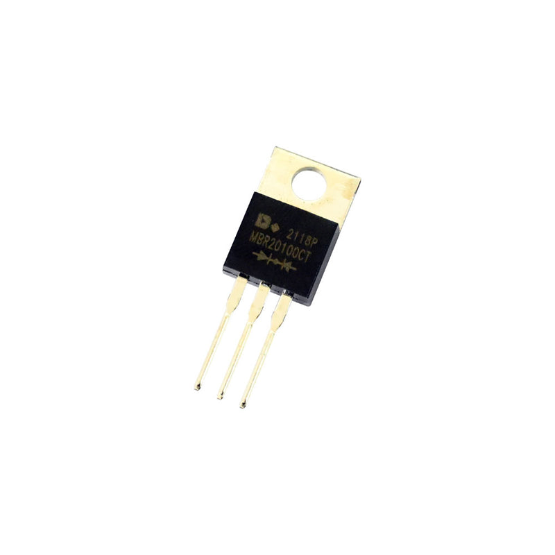 Diodes Incorp 100V 20A MBR20100CT TO-220 Schottky Rectifier Diode