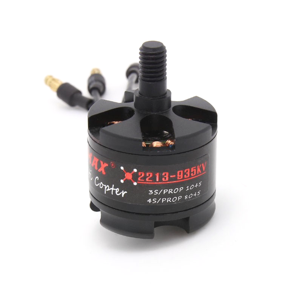 EMAX MT2213 935KV Brushless DC Motor Black Cap (CW Motor Rotation) With Prop1045 Combo