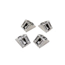 EasyMech Cast Corner Bracket for 20X20 Aluminium Profile (Silver) –