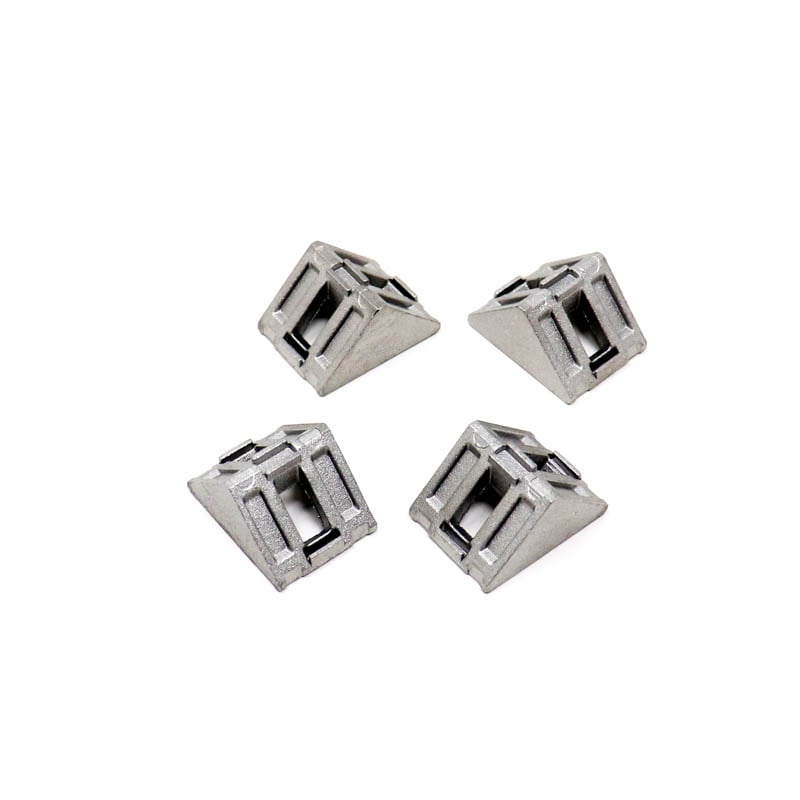 EasyMech Cast Corner Bracket for 20X20 Aluminium Profile (Silver) –